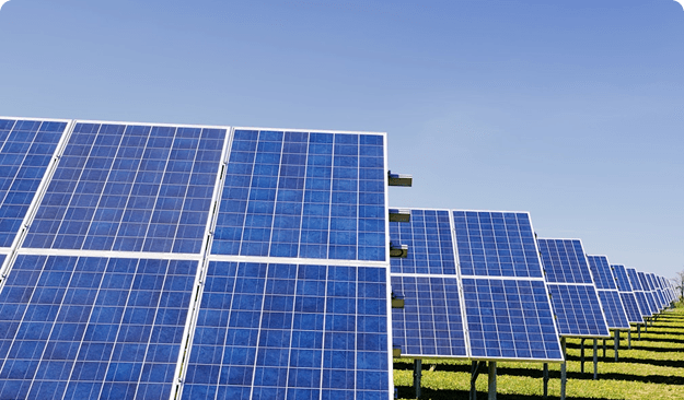 Photovoltaik-Anlage auf einem Dach