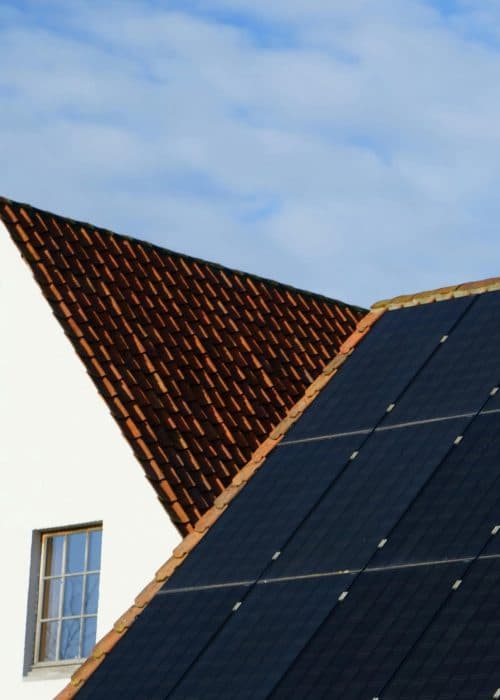 Photovoltaikanlage auf einem Dach in Stuttgart